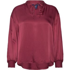 Gant D1. Stand Collar Pop Over Blouse 34 Burgundy 34 Gant D1. Stand Collar Pop Over Blouse 34 Burgundy 34
