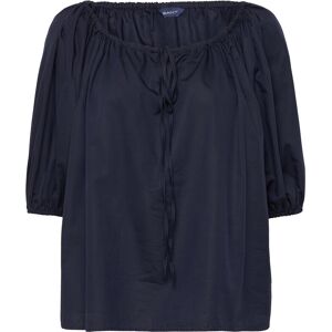 Gant Gathered Blouse 36 Blue 36 Gant Gathered Blouse 36 Blue 36