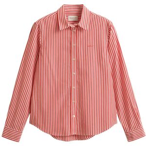 Gant Reg Classic Poplin Striped Shirt 40 Red 40 Gant Reg Classic Poplin Striped Shirt 40 Red 40