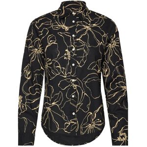 Gant Reg Line Drawing Cot Voile Shirt 34 Black 34 Gant Reg Line Drawing Cot Voile Shirt 34 Black 34
