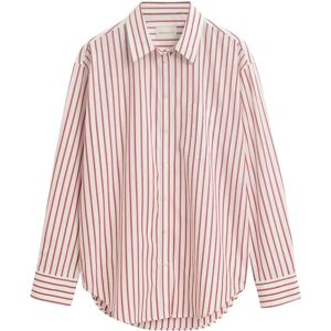 Gant Rel Classic Poplin Striped Shirt 36 Brown 36 Gant Rel Classic Poplin Striped Shirt 36 Brown 36