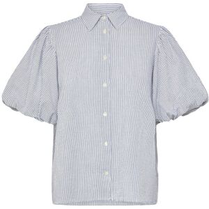 Gant Seersucker Puff Sleeve Blouse 36 Blue 36 Gant Seersucker Puff Sleeve Blouse 36 Blue 36