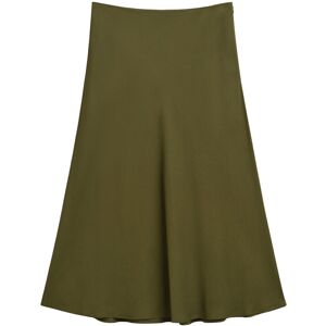 Gant Fluid Midi Skirt 38 Khaki 38 Gant Fluid Midi Skirt 38 Khaki 38