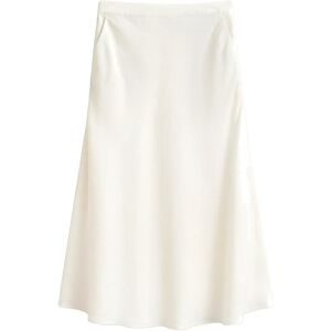 Gant Flared Linen Blend Skirt 40 Cream 40 Gant Flared Linen Blend Skirt 40 Cream 40