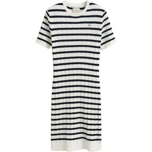 Gant Stretch Cotton Cable Ss Dress M Patterned M Gant Stretch Cotton Cable Ss Dress M Patterned M