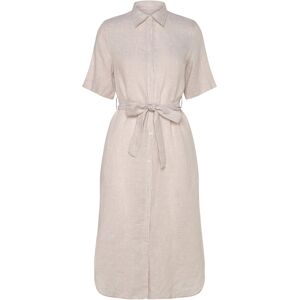 Gant Reg Linen Ss Shirt Dress 44 Beige 44 Gant Reg Linen Ss Shirt Dress 44 Beige 44
