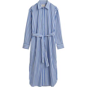 Gant Rel Striped Poplin Shirt Dress 34 Blue 34 Gant Rel Striped Poplin Shirt Dress 34 Blue 34