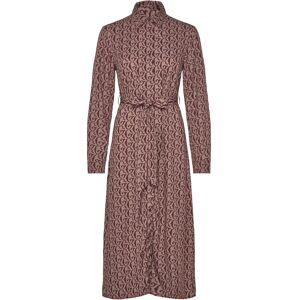 Gant Belted G Print Shirt Dress 38 Burgundy 38 Gant Belted G Print Shirt Dress 38 Burgundy 38