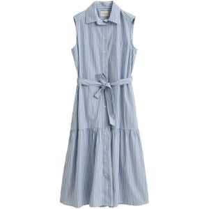 Gant Stripe Ctn Sleeveless Dress 40 Blue 40 Gant Stripe Ctn Sleeveless Dress 40 Blue 40