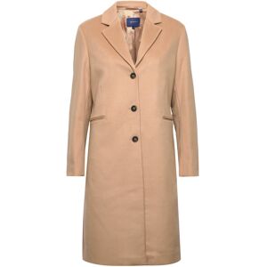 Gant Wool Blend Tailored Coat XS Beige XS Gant Wool Blend Tailored Coat XS Beige XS
