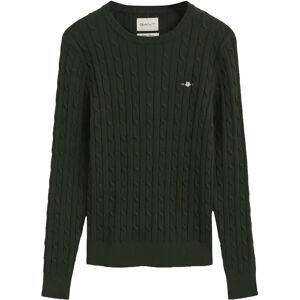 Gant Classic Cable Knit Sweater L Green L Gant Classic Cable Knit Sweater L Green L
