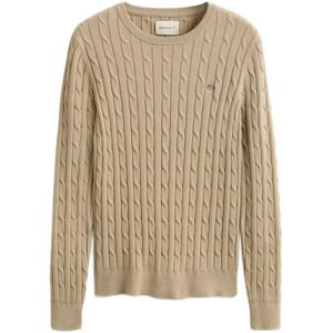 Gant Classic Cable Knit Sweater L Beige L Gant Classic Cable Knit Sweater L Beige L
