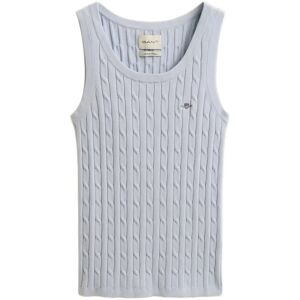 Gant Stretch Cotton Cable Tank Top L Blue L Gant Stretch Cotton Cable Tank Top L Blue L