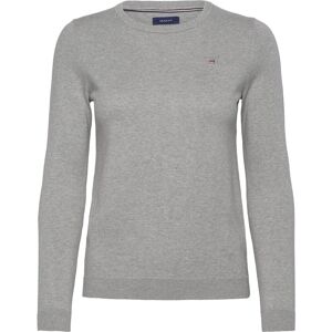 Gant Cotton C-Neck L Grey L Gant Cotton C-Neck L Grey L