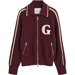 Gant Varsity Zip Cardigan L Patterned L Gant Varsity Zip Cardigan L Patterned L
