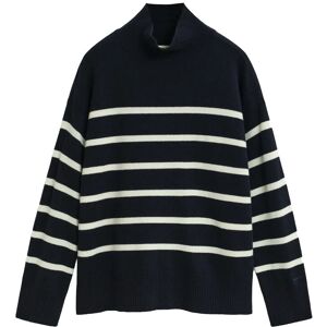 Gant Superfine Lambswool Stripe Mock XXXL Navy XXXL Gant Superfine Lambswool Stripe Mock XXXL Navy XXXL
