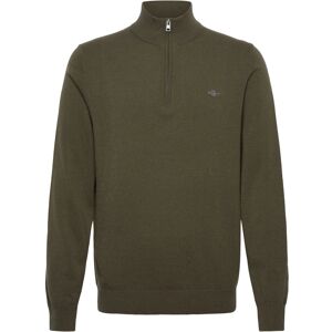 Gant Lambswool Blend Half Zip XXL Khaki XXL Gant Lambswool Blend Half Zip XXL Khaki XXL