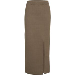 Gestuz Talligz Hw Long Skirt L Brown L Gestuz Talligz Hw Long Skirt L Brown L