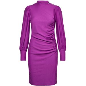 Gestuz Rifagz Button Puff Dress XS Purple XS Gestuz Rifagz Button Puff Dress XS Purple XS