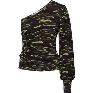 Gestuz Shevygz P One Shoulder Blouse S Green S Gestuz Shevygz P One Shoulder Blouse S Green S