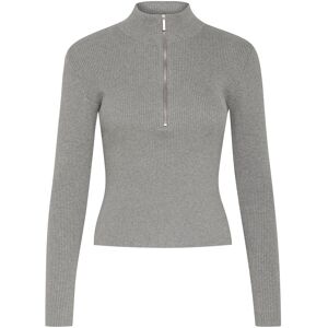 Gestuz Yasmiagz Zipper Pullover Noos M Grey M Gestuz Yasmiagz Zipper Pullover Noos M Grey M