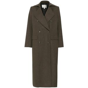 Gestuz Gzzinka Long Coat 36 Khaki 36 Gestuz Gzzinka Long Coat 36 Khaki 36