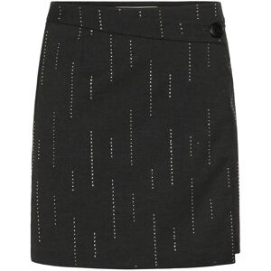 Gestuz Gzadira Mw Wrap Skirt 38 Grey 38 Gestuz Gzadira Mw Wrap Skirt 38 Grey 38