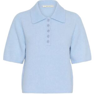 Gestuz Gzalpha Ss Polo Pullover M Blue M Gestuz Gzalpha Ss Polo Pullover M Blue M