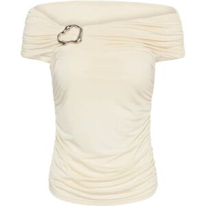 Gestuz Gzlaily Off Shoulder Top M Cream M Gestuz Gzlaily Off Shoulder Top M Cream M