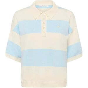Gestuz Gzmaia Ss Polo Pullover XS Cream XS Gestuz Gzmaia Ss Polo Pullover XS Cream XS