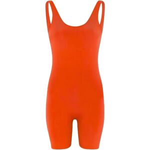Girlfriend Collective Bike Unitard, Scoop Neck M Orange M Girlfriend Collective Bike Unitard, Scoop Neck M Orange M