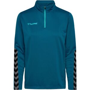 Hummel Hmlauthentic Half Zip Sweatshirt Woman XS Blue XS Hummel Hmlauthentic Half Zip Sweatshirt Woman XS Blue XS