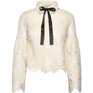 Hunkøn Lulu Lace Shirt XS Cream XS Hunkøn Lulu Lace Shirt XS Cream XS