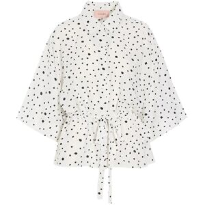 Hunkøn Kris Kimono Shirt XS White XS Hunkøn Kris Kimono Shirt XS White XS