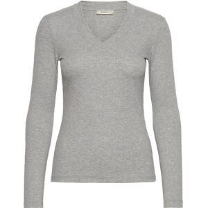 InWear Dagnaiw Melange V-Neck Ls XXL Grey XXL InWear Dagnaiw Melange V-Neck Ls XXL Grey XXL