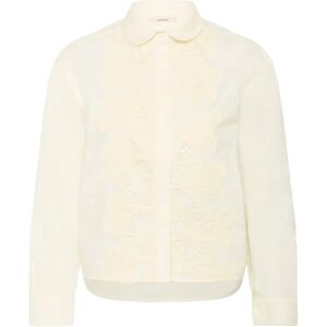 InWear Aimeeiw Cropped Shirt 44 Cream 44 InWear Aimeeiw Cropped Shirt 44 Cream 44