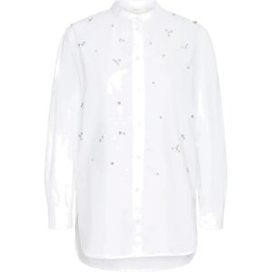 InWear Dallasiw Embellished Shirt 40 White 40 InWear Dallasiw Embellished Shirt 40 White 40
