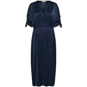 InWear Lakeiw Fake Wrap Dress 38 Navy 38 InWear Lakeiw Fake Wrap Dress 38 Navy 38