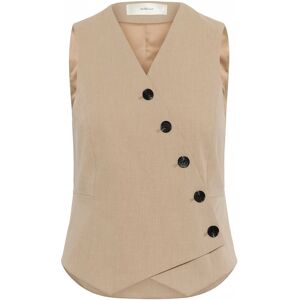 InWear Cierraiw Waistcoat 38 Beige 38 InWear Cierraiw Waistcoat 38 Beige 38