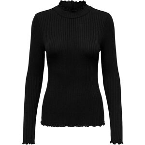 Jdyfransiska Life L/S Hi-Nck Top Jr Noos XS Black XS Jdyfransiska Life L/S Hi-Nck Top Jr Noos XS Black XS