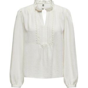 Jdyrachel Life L/S Pintuck Top Wvn Noos XS White XS Jdyrachel Life L/S Pintuck Top Wvn Noos XS White XS