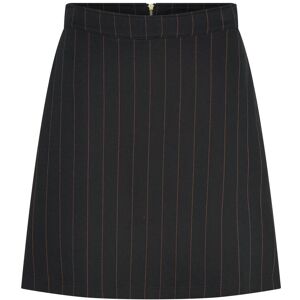 Jumperfabriken Melina Stripe Skirt S Black S Jumperfabriken Melina Stripe Skirt S Black S