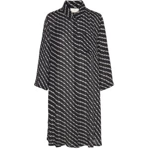 Kaffe Kamarita Amber Shirt Dress 34 Black 34 Kaffe Kamarita Amber Shirt Dress 34 Black 34