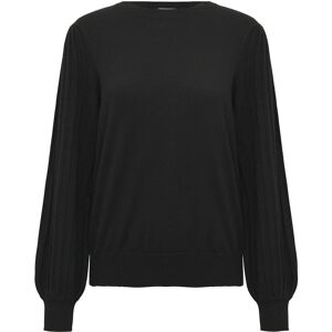 Kaffe Kalone Knit Pullover XS Black XS Kaffe Kalone Knit Pullover XS Black XS