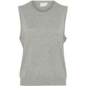 Kaffe Kalizza Knit Slipover S Grey S Kaffe Kalizza Knit Slipover S Grey S