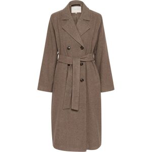 Kaffe Kafanny Long Coat 46 Brown 46 Kaffe Kafanny Long Coat 46 Brown 46