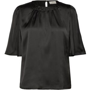Kaffe Kalinda Flared Blouse 34 Black 34 Kaffe Kalinda Flared Blouse 34 Black 34