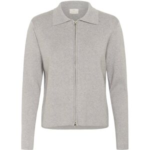 Kaffe Kavisja Polo Cardigan XXL Grey XXL Kaffe Kavisja Polo Cardigan XXL Grey XXL