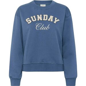 Kaffe Kaelenora Sweatshirt S Blue S Kaffe Kaelenora Sweatshirt S Blue S