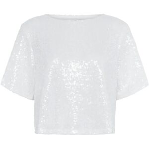 Kaffe Kamiranda Sequin Blouse XL White XL Kaffe Kamiranda Sequin Blouse XL White XL